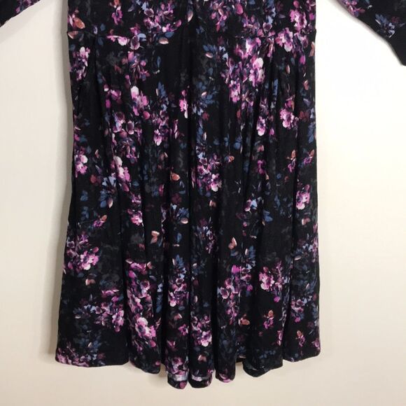 Torrid Womens Mini Supersoft Stretch Push V-Neck Skater Dress Size 1 - Picture 4 of 13